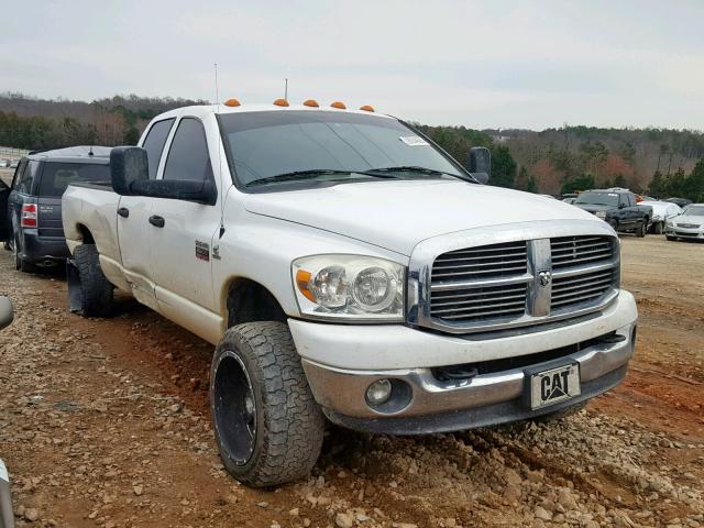 3D7KS28A48G155711 - 2008 DODGE RAM 2500 S WHITE photo 1