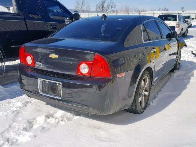 1G1ZC5EUXCF344663 - 2012 CHEVROLET MALIBU 1LT შავი ფოტო 4