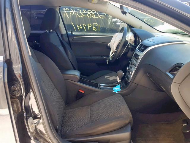 1G1ZC5EUXCF344663 - 2012 CHEVROLET MALIBU 1LT შავი ფოტო 5