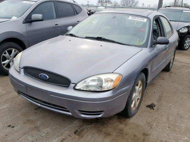 1FAFP56U26A190549 - 2006 FORD TAURUS SEL GRAY photo 2