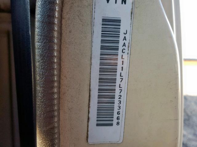 JAACL11L7L7233668 - 1990 ISUZU CONVENTION TAN photo 10