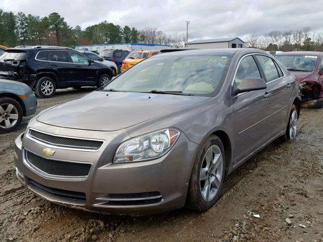 1G1ZC5EB0AF119860 - 2010 CHEVROLET MALIBU 1LT 棕色 照片 2