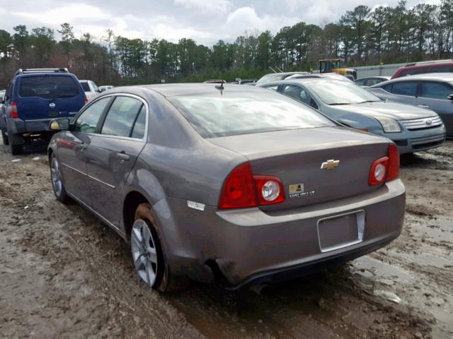 1G1ZC5EB0AF119860 - 2010 CHEVROLET MALIBU 1LT 棕色 照片 3