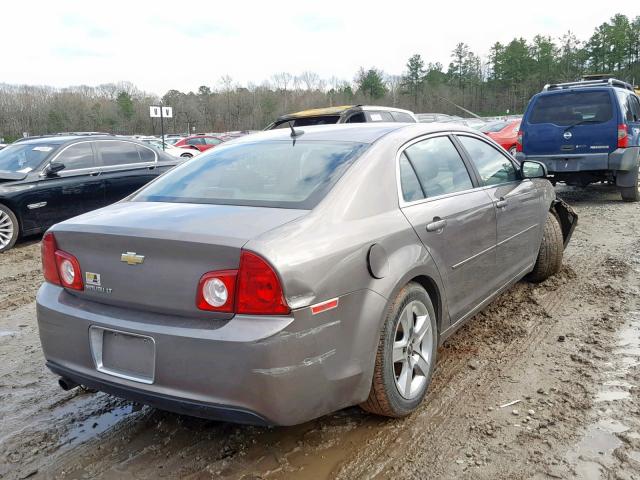 1G1ZC5EB0AF119860 - 2010 CHEVROLET MALIBU 1LT 棕色 照片 4