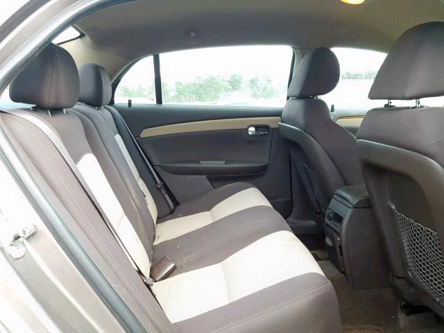 1G1ZC5EB0AF119860 - 2010 CHEVROLET MALIBU 1LT 棕色 照片 6