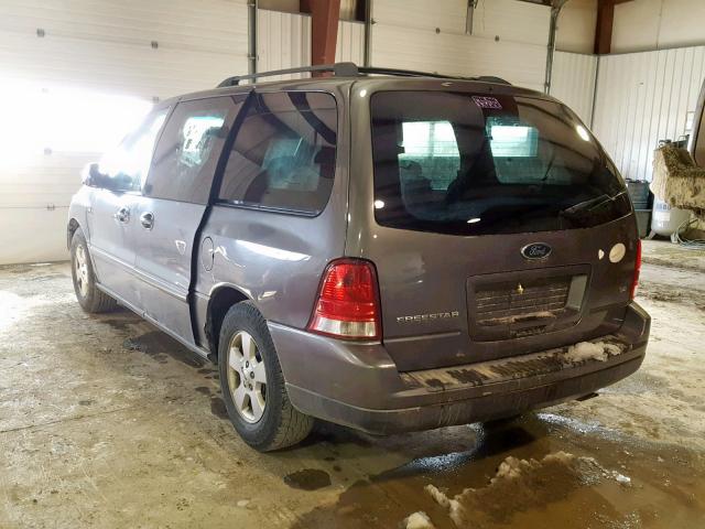 2FMDA51616BA02969 - 2006 FORD FREESTAR S GRAY photo 3