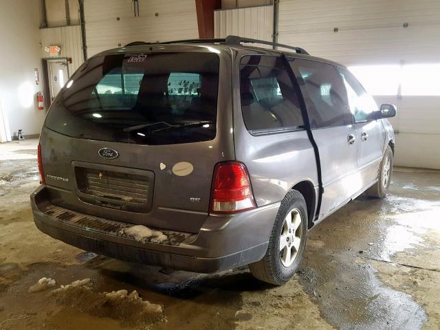 2FMDA51616BA02969 - 2006 FORD FREESTAR S GRAY photo 4