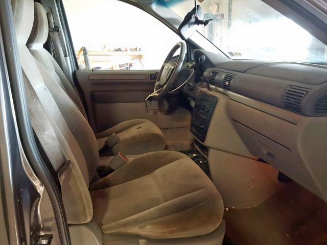 2FMDA51616BA02969 - 2006 FORD FREESTAR S GRAY photo 5