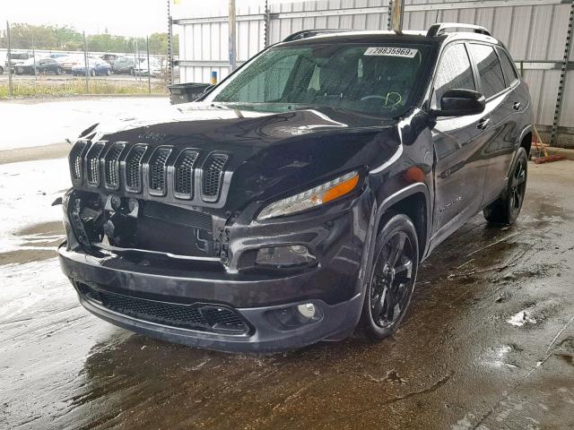 1C4PJLCB6GW184250 - 2016 JEEP CHEROKEE L BLACK photo 2