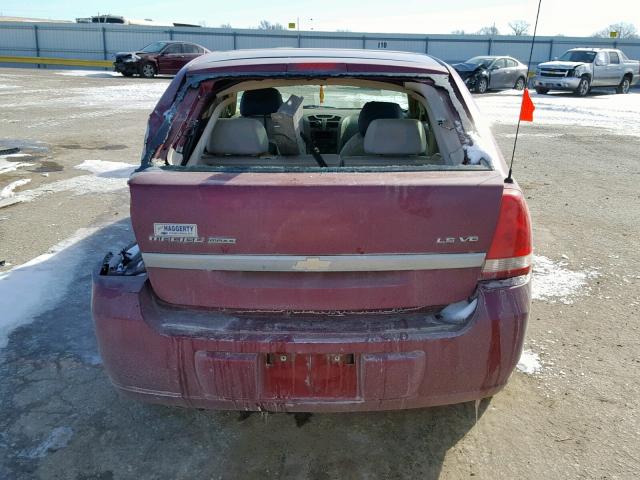 1G1ZT64864F228890 - 2004 CHEVROLET MALIBU MAX წითელი ფოტო 10