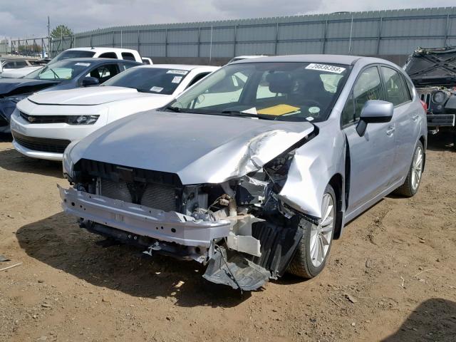 JF1GPAG6XCH241361 - 2012 SUBARU IMPREZA LI SILVER photo 2