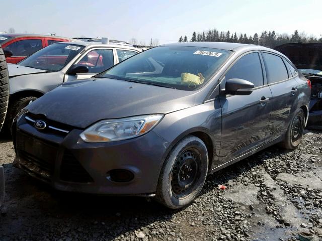 1FADP3F20EL240023 - 2014 FORD FOCUS SE GRAY photo 2