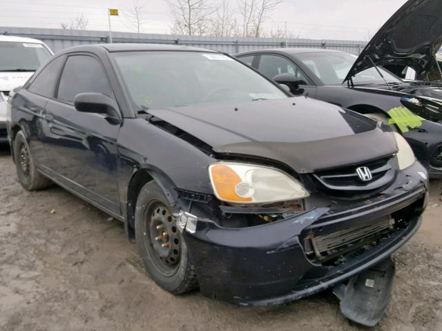 1HGEM22123L815168 - 2003 HONDA CIVIC DX BLACK photo 1