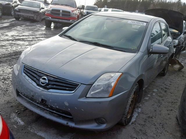 3N1AB6APXCL610320 - 2012 NISSAN SENTRA 2.0 GRAY photo 2