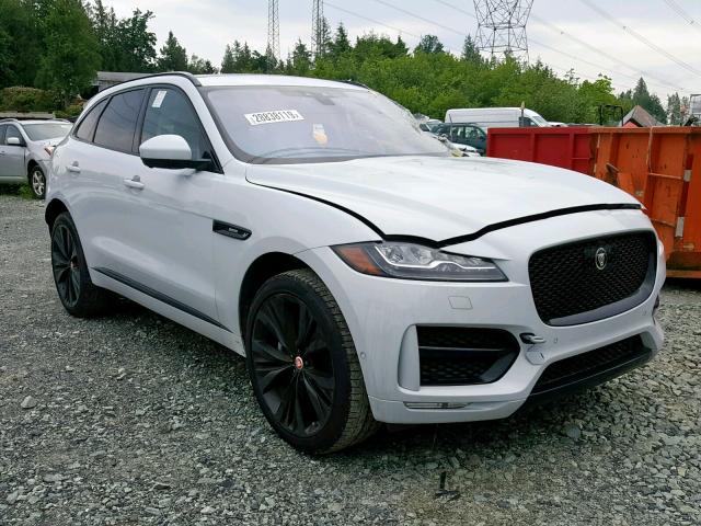 SADCL2BV6HA885307 - 2017 JAGUAR F-PACE R - WHITE photo 1