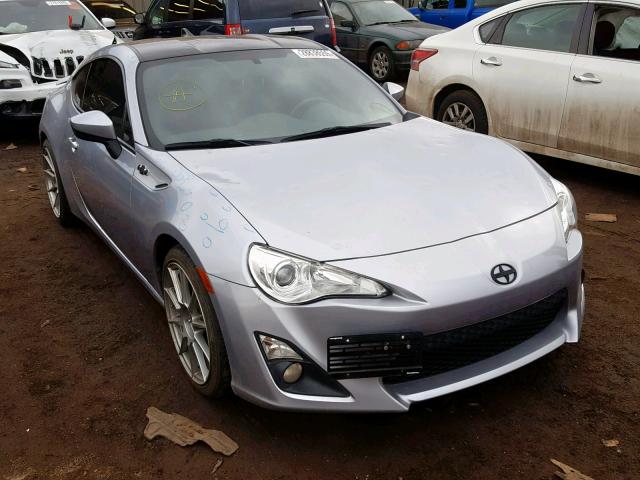 JF1ZNAA10F9713271 - 2015 TOYOTA SCION FR-S SILVER photo 1