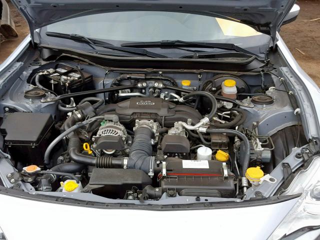 JF1ZNAA10F9713271 - 2015 TOYOTA SCION FR-S SILVER photo 7