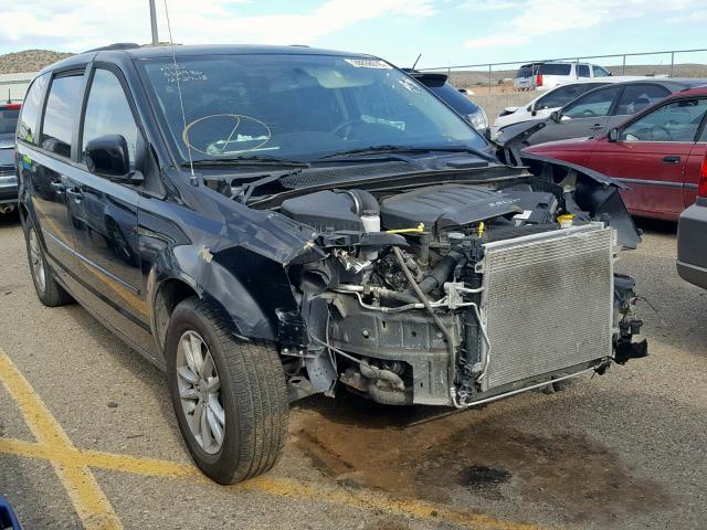 2C4RDGCGXGR273783 - 2016 DODGE GRAND CARA BLACK photo 1