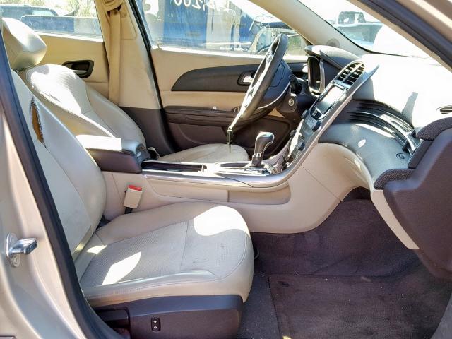 1G11C5SAXDF299961 - 2013 CHEVROLET MALIBU 1LT 米色 照片 5