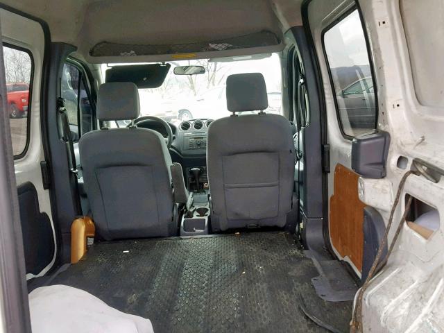 NM0LS6AN9AT029935 - 2010 FORD TRANSIT CO WHITE photo 6