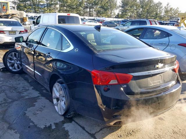 1G1165S38FU144624 - 2015 CHEVROLET IMPALA LTZ BLACK photo 3