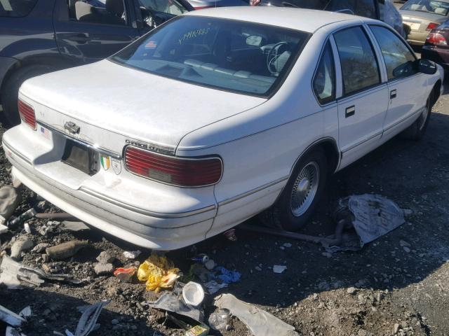 1G1BL52P4TR133957 - 1996 CHEVROLET CAPRICE WHITE photo 4