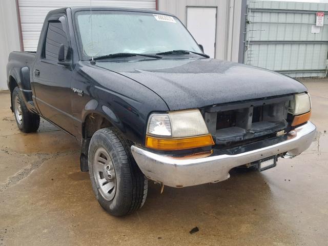 1FTYR10CXXPA28785 - 1999 FORD RANGER BLACK photo 1