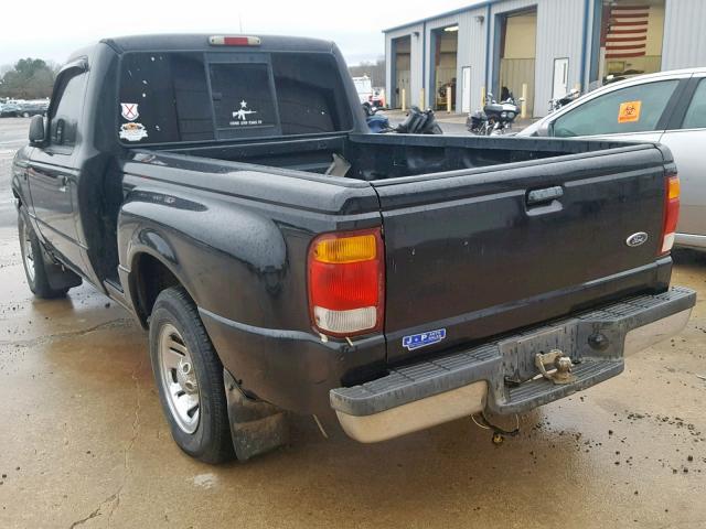 1FTYR10CXXPA28785 - 1999 FORD RANGER BLACK photo 3