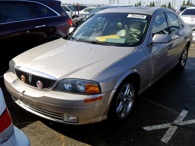 1LNHM86S22Y624901 - 2002 LINCOLN LS TAN photo 2