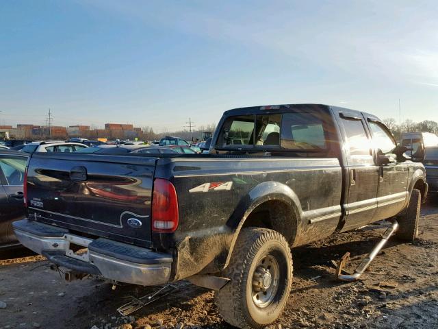 1FTSW31F8XEC02416 - 1999 FORD F350 SRW S BLACK photo 4