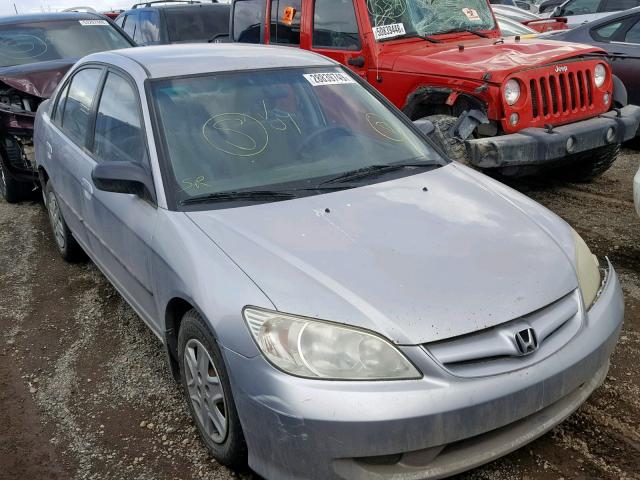 2HGES16444H929661 - 2004 HONDA CIVIC DX SILVER photo 1