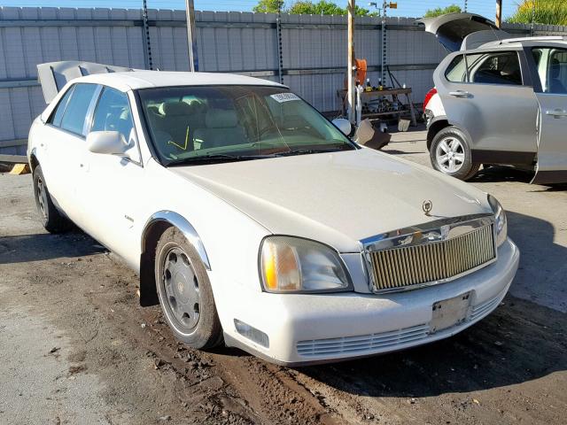 1G6KE57YXYU250453 - 2000 CADILLAC DEVILLE DH WHITE photo 1