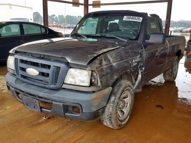 1FTYR10D46PA19412 - 2006 FORD RANGER GRAY photo 2