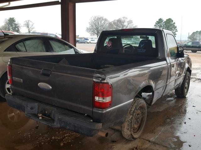 1FTYR10D46PA19412 - 2006 FORD RANGER GRAY photo 4