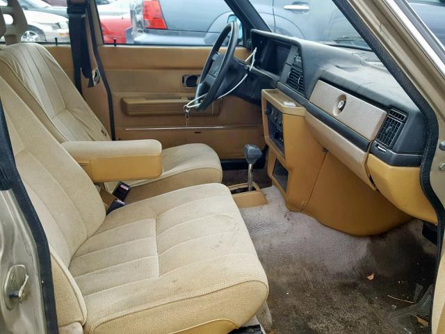 YV1AX8840K1352332 - 1989 VOLVO 244 DL GOLD photo 5