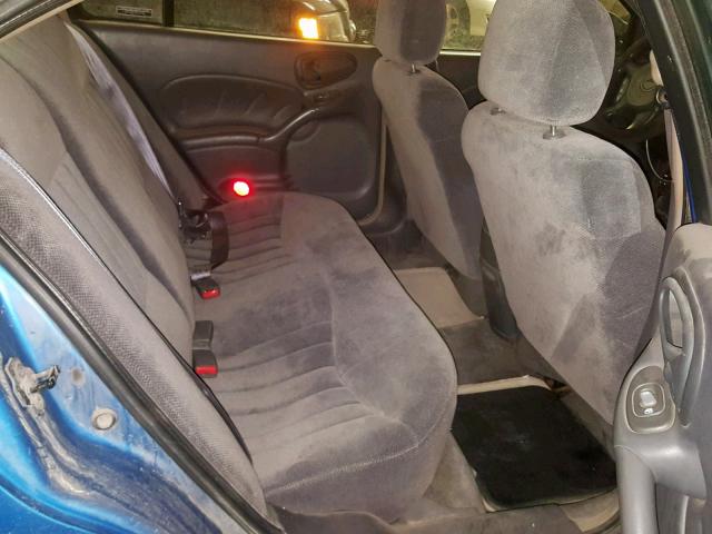 1G2NF52E2YM788296 - 2000 PONTIAC GRAND AM S BLUE photo 6