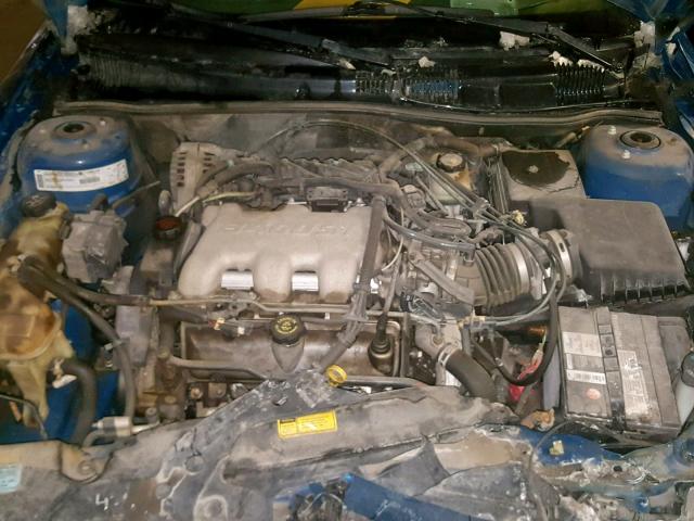 1G2NF52E2YM788296 - 2000 PONTIAC GRAND AM S BLUE photo 7
