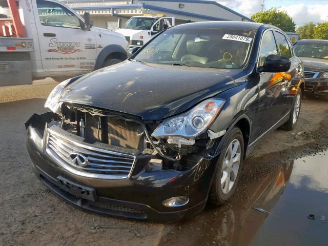 JN1AJ0HP5AM702279 - 2010 INFINITI EX35 BASE BLACK photo 2