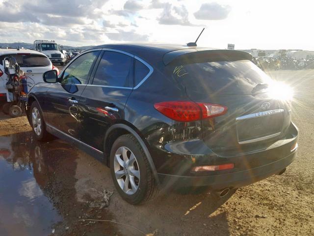 JN1AJ0HP5AM702279 - 2010 INFINITI EX35 BASE BLACK photo 3