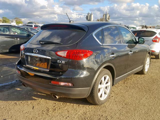 JN1AJ0HP5AM702279 - 2010 INFINITI EX35 BASE BLACK photo 4