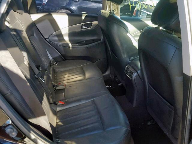 JN1AJ0HP5AM702279 - 2010 INFINITI EX35 BASE BLACK photo 6