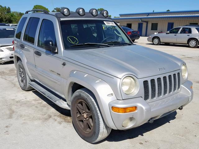 1J4GK38K12W366155 - 2002 JEEP LIBERTY RE SILVER photo 1