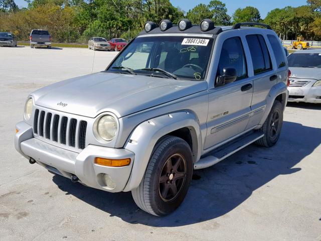 1J4GK38K12W366155 - 2002 JEEP LIBERTY RE SILVER photo 2