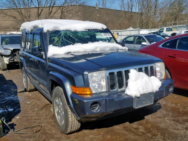 1J8HG48K57C658734 - 2007 JEEP COMMANDER GRAY photo 1