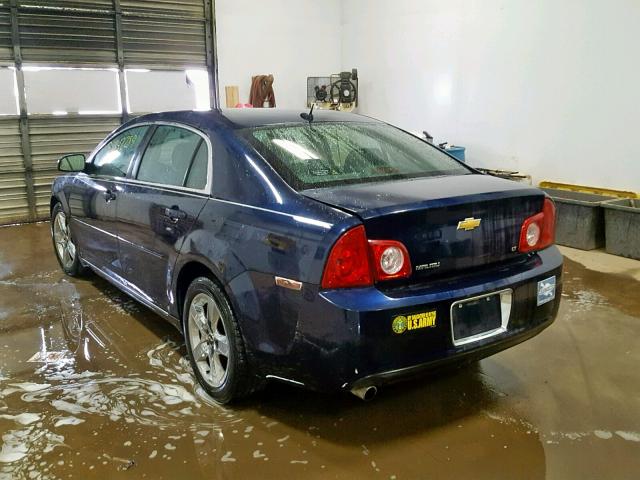 1G1ZH57B294228164 - 2009 CHEVROLET MALIBU 1LT 蓝色 照片 3