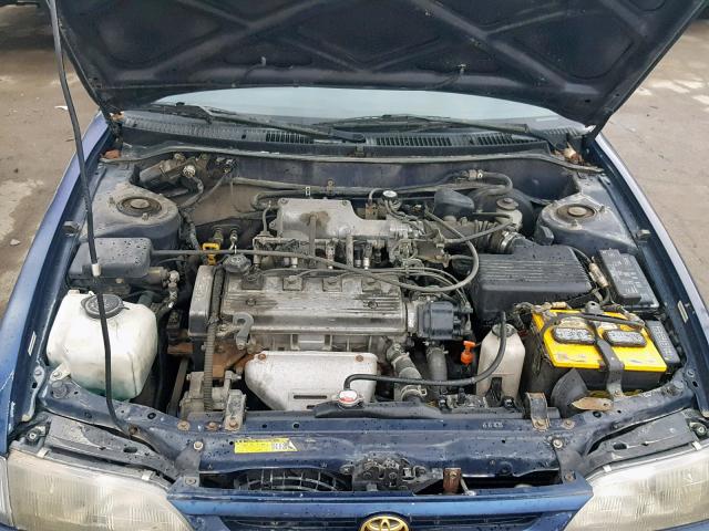 1NXBB02E1VZ509392 - 1997 TOYOTA COROLLA DX BLUE photo 7