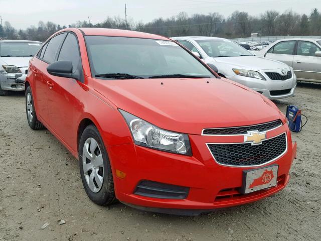 1G1PA5SG9E7145449 - 2014 CHEVROLET CRUZE LS RED photo 1