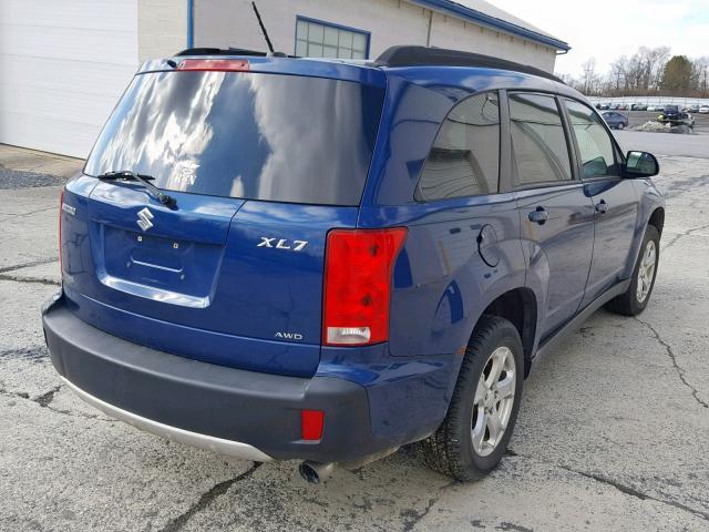 2S3DA417686123064 - 2008 SUZUKI XL7 LUXURY BLUE photo 4