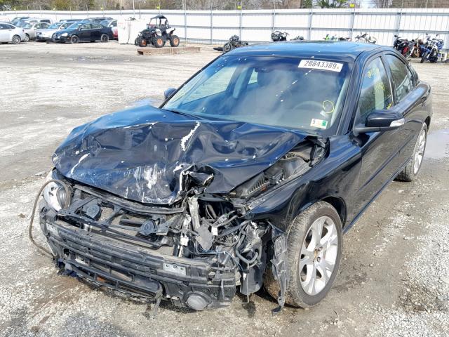 YV1RS592892740264 - 2009 VOLVO S60 2.5T BLACK photo 2