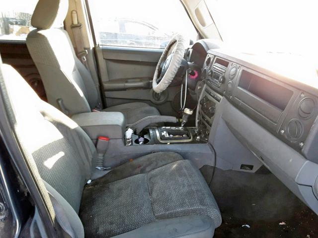 1J8HG48N96C328202 - 2006 JEEP COMMANDER BLUE photo 5